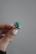 Load image into Gallery viewer, Size 9 Malachite Ring