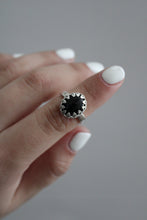 Load image into Gallery viewer, Size 5.5 Onyx Ring