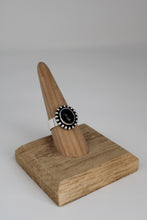 Load image into Gallery viewer, Size 8.5 Onyx Ring