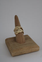 Load image into Gallery viewer, Gold Rose Spoon Ring