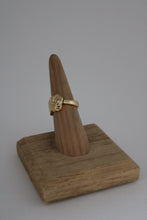 Load image into Gallery viewer, Gold Rose Spoon Ring