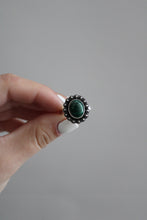 Load image into Gallery viewer, Size 7.25 Malachite Ring