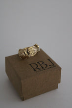 Load image into Gallery viewer, Gold Rose Spoon Ring
