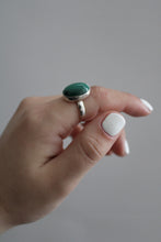 Load image into Gallery viewer, Size 7 Malachite Ring
