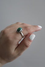 Load image into Gallery viewer, Size 7 Malachite Ring
