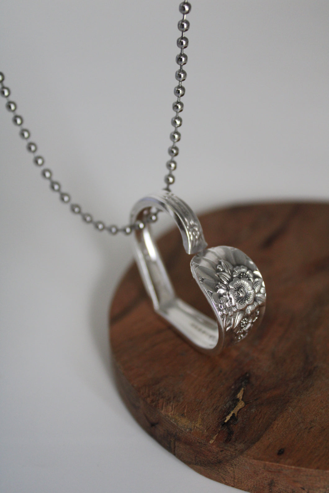 Spoon Heart Necklace