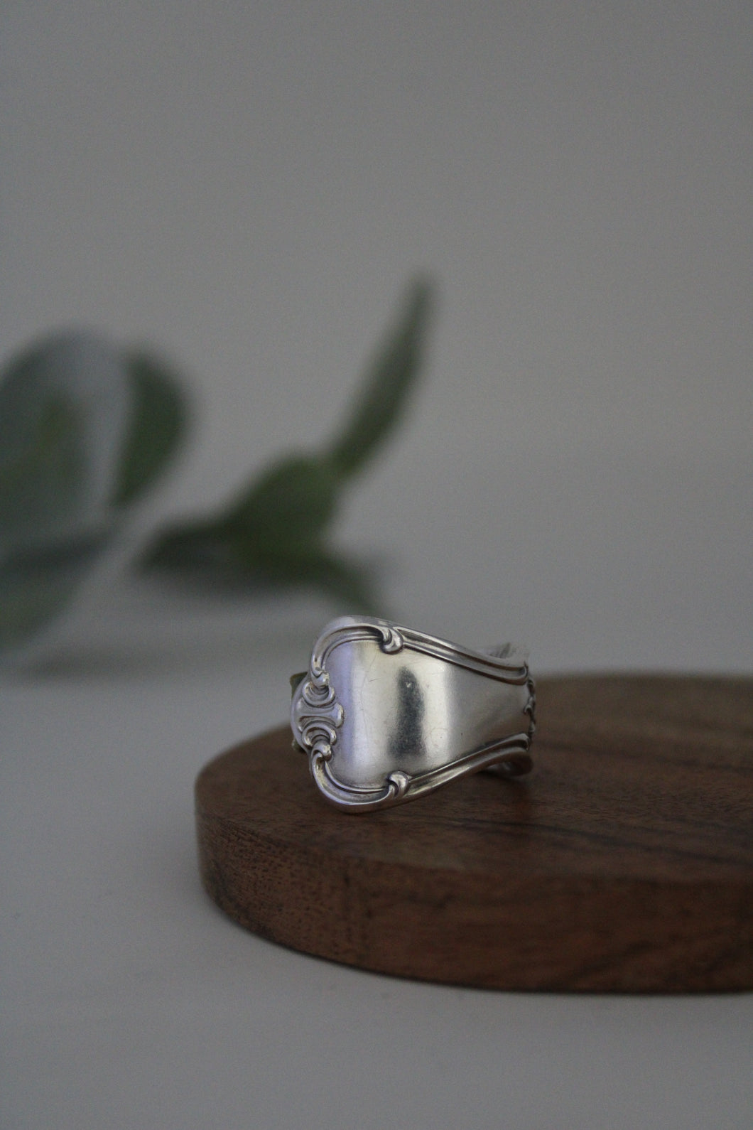 Size 10.5 Spoon Ring - Silverplate