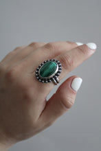 Load image into Gallery viewer, Size 8 Malachite Ring
