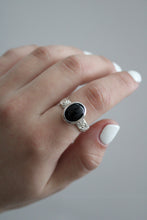 Load image into Gallery viewer, Size 7.5 Onyx Ring
