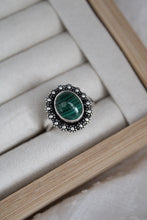 Load image into Gallery viewer, Size 7.25 Malachite Ring
