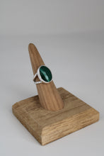 Load image into Gallery viewer, Size 6.5 Malachite Ring
