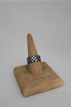 Load image into Gallery viewer, Spoon Ring | Checkers
