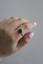 Load image into Gallery viewer, Size 7 Malachite Ring
