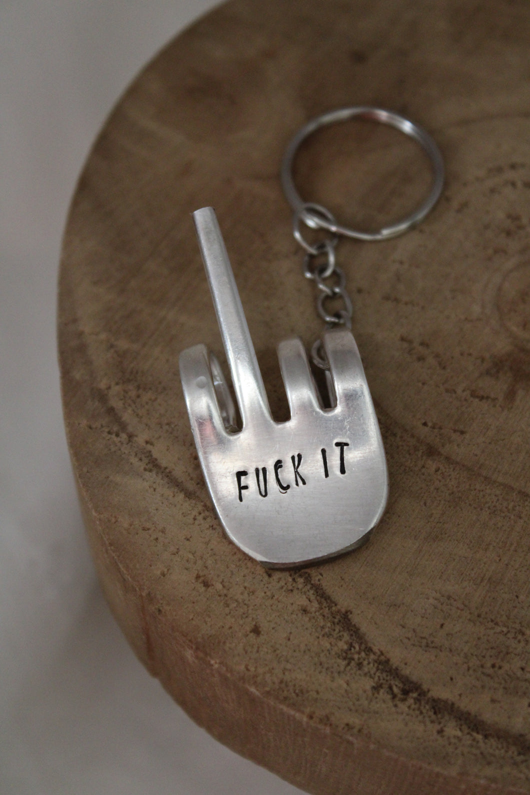 Fuck It Keychain