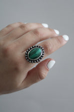 Load image into Gallery viewer, Size 8 Malachite Ring
