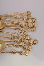 Load image into Gallery viewer, Gold Rose Spoon Ring
