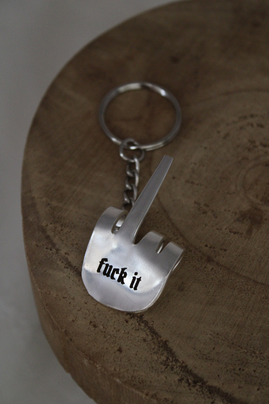 Fuck It Keychain