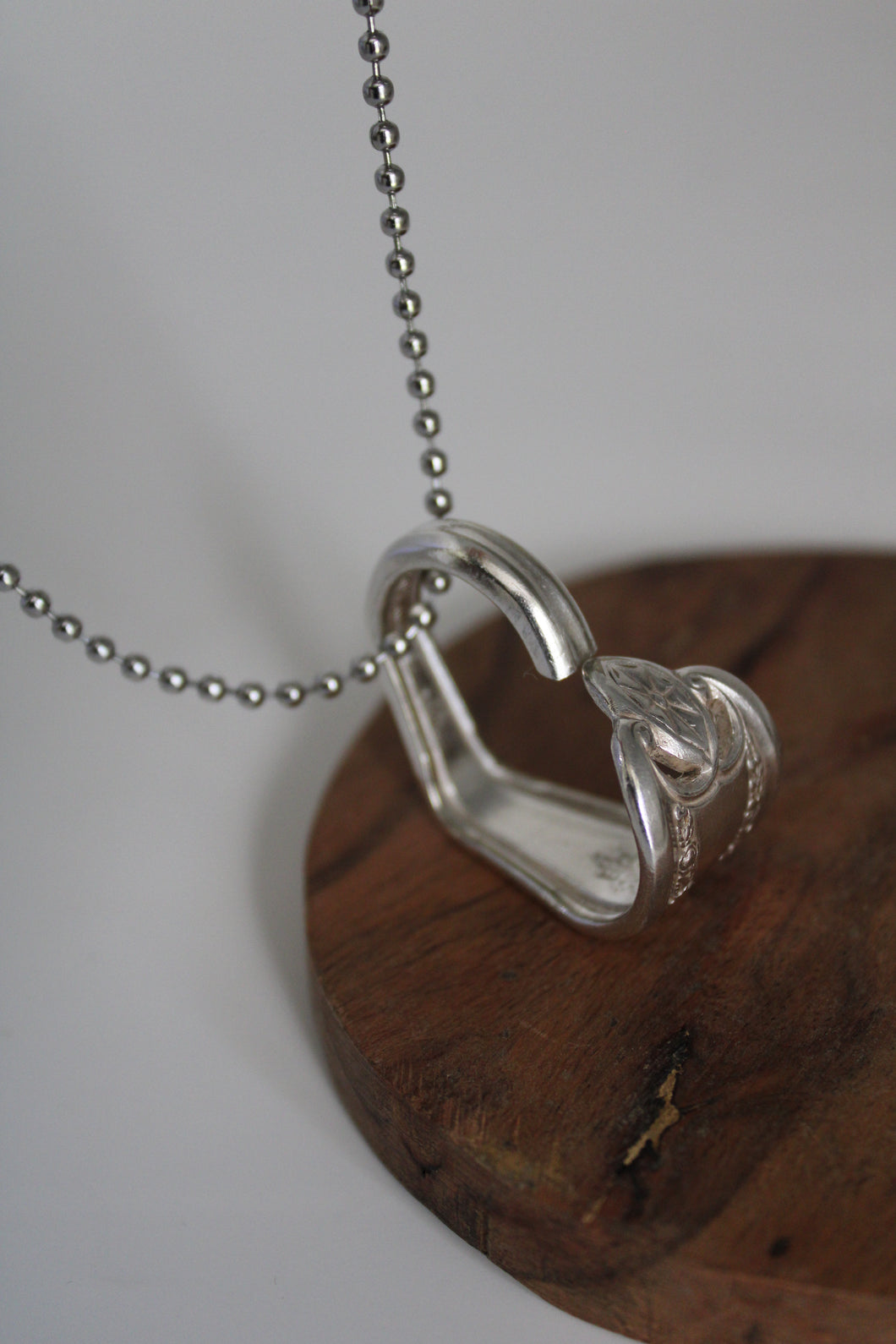 Spoon Heart Necklace