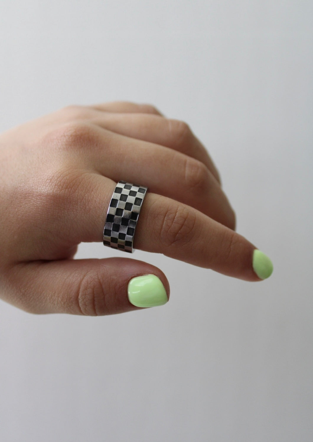 Spoon Ring | Checkers