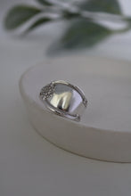 Load image into Gallery viewer, Spoon Ring | Remembrance - Silverplate
