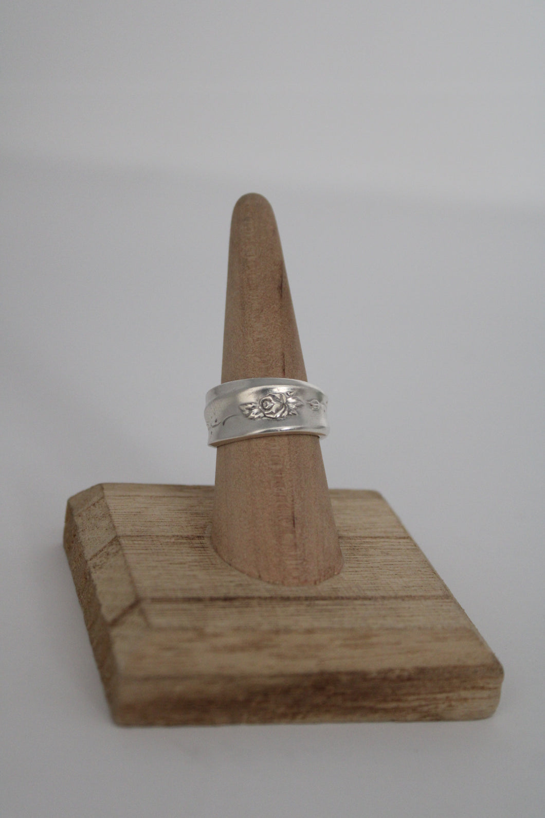 Spoon Ring | Rose | Silver plated