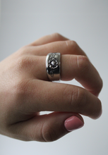 Load image into Gallery viewer, Lasting Rose Spoon Ring | Stainless Steel
