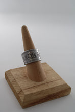 Load image into Gallery viewer, Spoon Ring | Beaded Rose | Stainless Steel
