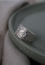 Load image into Gallery viewer, Narcissus Spoon Ring | Silverplate
