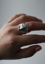 Load image into Gallery viewer, Beethoven Spoon Ring | Silverplate
