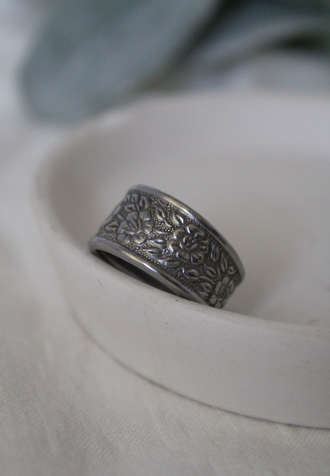 Spoon Ring | Ivy | Stainless Steel
